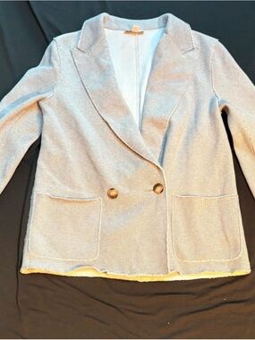 Topshop blue Double-Breasted Women's Blazer Jacket
